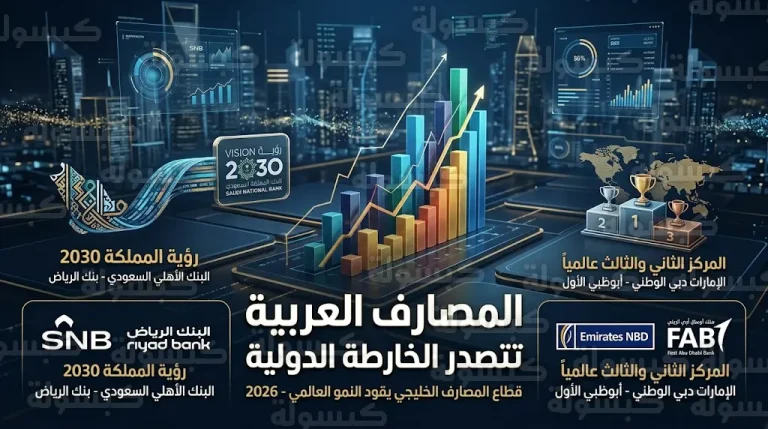 بنوك إماراتية وسعودية تنتزع مراكز الصدارة العالمية في كفاءة التجزئة وإنتاجية الموظفين