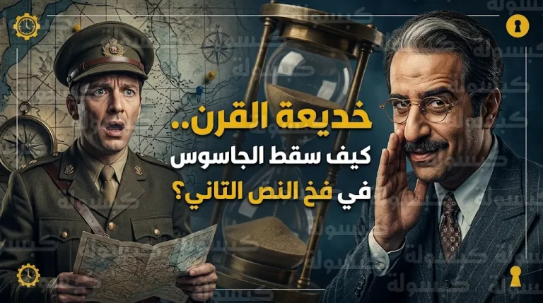 خطة الإيهام الزمني.. كيف أوقع أحمد أمين بالجاسوس في الحلقة 7 من مسلسل النص التاني؟