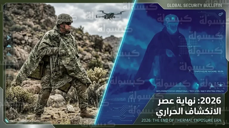 عباءة التمويه الأمريكية الجديدة توفر إخفاءً كاملاً للجنود عن أعين المسيرات من مسافة 5 كيلومترات