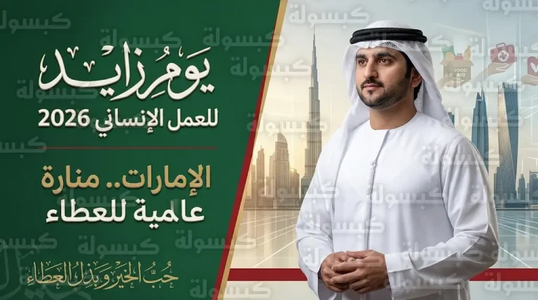 مكتوم بن محمد يؤكد ترسيخ مكانة الإمارات كعاصمة عالمية للخير في يوم زايد للعمل الإنساني 2026