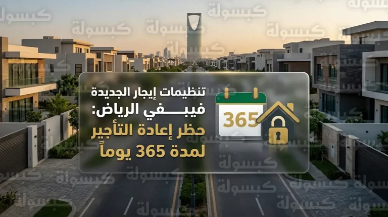 منصة إيجار تقر فترة تجميد لمدة 365 يوماً على إعادة تأجير الوحدات السكنية في مدينة الرياض