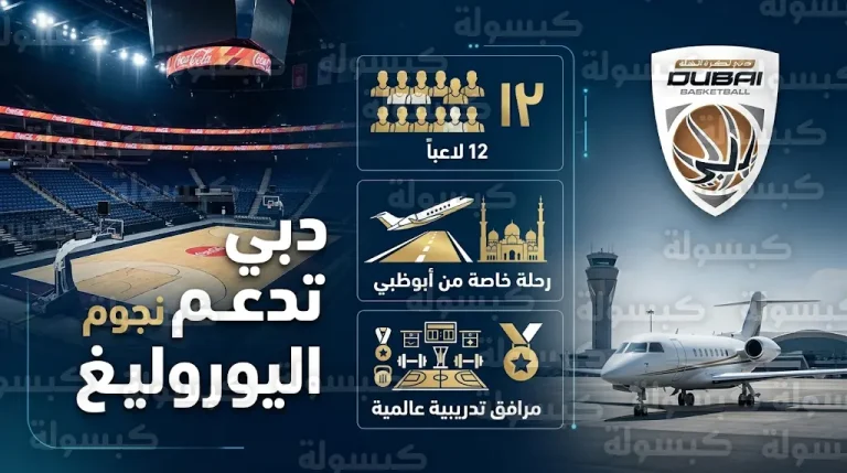 نادي دبي لكرة السلة يدعم نجوم اليوروليغ بمرافق تدريبية متطورة ورحلة خاصة إلى أوروبا